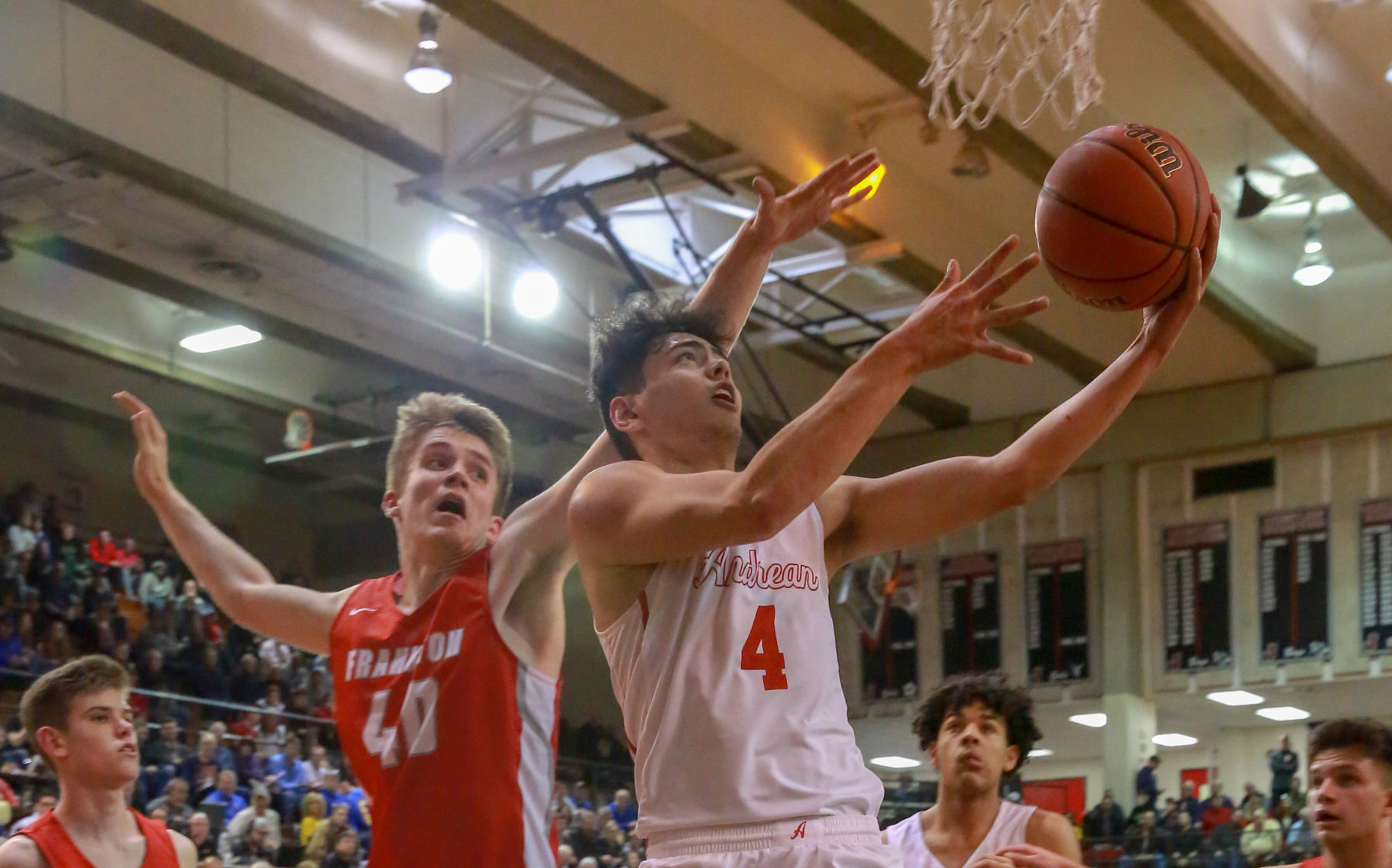 Class 2A boys basketball semistate: Andrean vs Frankton